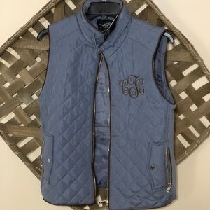 “CTC” Monogrammed Puffer Vest